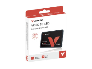 حافظه اس اس دی اینترنال ورباتیم مدل VI550 S3 ظرفیت 256 گیگابایت