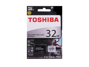 رم میکرو توشیبا مدل TOSHIBA 95MB PRO U3 32G گارانتی مادام العمر