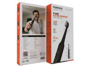 مسواک شارژی پرودو مدل PORODO PDLFST200BK W-SONIC مشکی