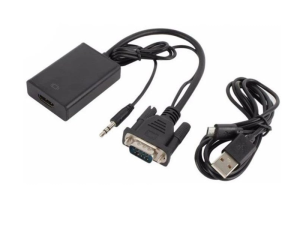 کابل تبدیل ۲۵ سانتی VGA به HDTV+AV+Power مینی اسکای MiniSky