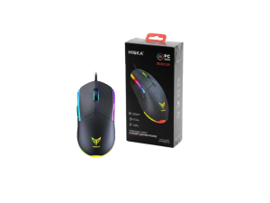 ماوس سیم دار گیمینگ هیسکا مدل HISKA HX-MOG330