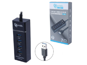 هاب 4 پورت USB3.0 بایبل H-95