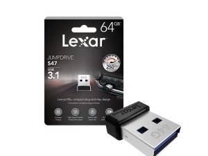 فلش مموری لکسار مدل JumpDrive S47 ظرفیت 64 گیگابایت