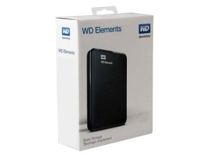 هارد اکسترنال وسترن دیجیتال مدل Elements ظرفیت 1 ترابایت