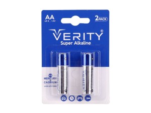 باتری دوتایی قلمی Verity Super Alkaline LR6 1.5V AA
