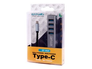 هاب Effort EF-H40 Type-C USB2.0 4Port
