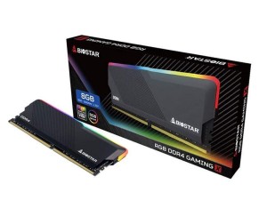 رم دسکتاپ DDR4 تک کاناله 3600 مگاهرتز بایوستار مدل گیمینگ ایکس ظرفیت 8 گیگابایت  Biostar