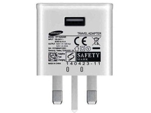 شارژر دیواری سامسونگ مدل EP-TA20UWE مدل NOTE4 ا Wall charger Samsung model EP-TA20UWE model NOTE4