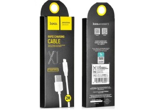 کابل هوکو تبدیل USB به لایتنینگ مدل X1 طول 2 متر ا Hoco X1 USB to Lightning Cable