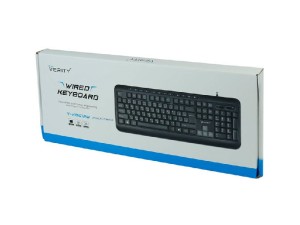 کیبورد وریتی مدل V-KB6128 ا Verity V-KB6128 Wired Keyboard