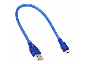 کابل USB به USB ( دو سر نر ) کوتاه 50 سانتی متری