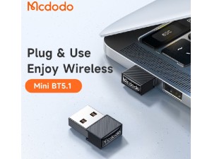 تبدیل دانگل بلوتوث یو اس بی مک دودو مدل USB Bluetooth Dongle McDODO OT-158