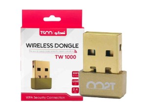 کارت شبکه یو اس بی تسکو مدل TSCO USB WIFI Dongle TW 1000