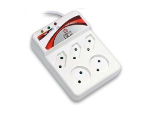محافظ برق تلویزیون و یخچال فریزر ۵ خانه امگا با کابل ۱/۳ متری Omega Computer Surge Protector 1.3M