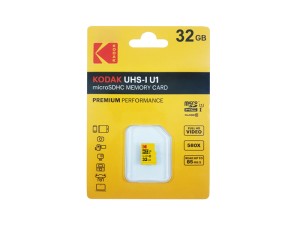 کارت حافظه microSDHC کداک ظرفیت 32 گیگابایت مدل Premium Performance کلاس 10 استاندارد UHS-I U1 سرعت 85MBps Kodak