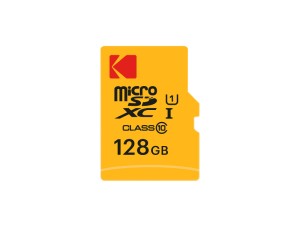 کارت حافظه microSDXC کداک Kodak مدل UHS-I U1 کلاس 10 سرعت 85MBps ظرفیت 128 گیگابایت