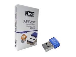 کارت شبکه USB بی سیم کی نت مدل K-NET USB WiFi Dongle 300Mb
