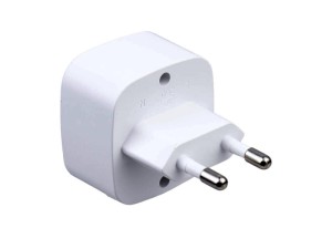 تبدیل ۳ به ۲ برق هیسکا | Hiska CH-1 Adaptor Plug