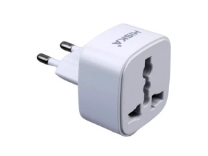 تبدیل ۳ به ۲ برق هیسکا | Hiska CH-1 Adaptor Plug