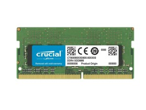 رم لپ تاپ DDR4 تک کاناله 3200 مگاهرتز CL22 کروشیال مدل CT8 ظرفیت 8 گیگابایت|Crucial DDR4 8GB 3200Mhz Laptop RAM