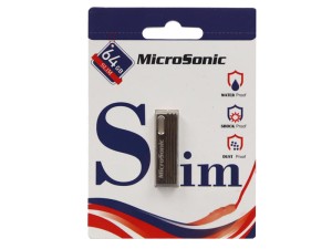 فلش میکروسونیک Microsonic SLIM ظرفیت 64 گیگابایت