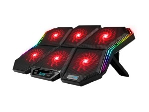 پایه خنک کننده لپ تاپ کول کلد مدل K40 دارای RGB