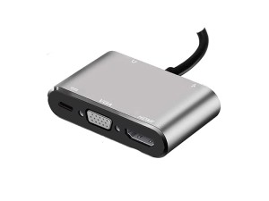 هاب 5 پورت Type-C مدل Type-C to HDMI VGA 5 in 1