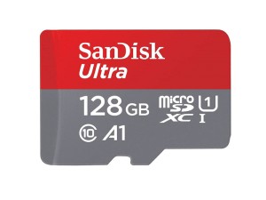 کارت حافظه microSDXC سندیسک Sandisk کلاس 10 و A1 UHS-I U1  ظرفیت 128 گیگابایت