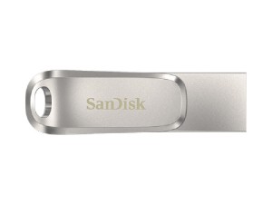 فلش مموری سندیسک Sandisk مدل Ultra Dual Drive Luxe ظرفیت32گیگابایت USB3.1  مشکی
