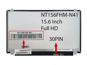 صفحه نمایش لپ تاپ LED 15.6 BOE NT156FHM-N41_NEW نازک براق 30 پین Full HD