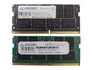 رم لپ تاپ اکسیوم Axiom مدل DDR4 2133S MHz PC4-17000S ظرفیت 8 گیگابایت