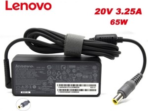 شارژر لپ تاپ لنوو Lenovo 20V-3.25A سرکانکتور 5.5*7.9 اورجینال