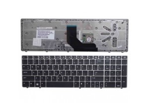کیبورد لپ تاپ اچ پی HP ProBook 6570B مشکی-با موس-با فریم مشکی کارکرده اورجینال
