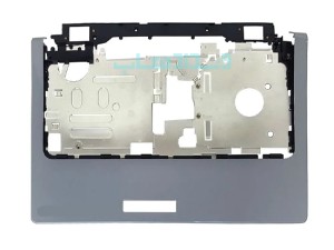 قاب (C) کنار کیبرد لپ تاپ دل Studio 1535 نقره ای طرح دار با فینگرپرینت کارکرده اورجینال