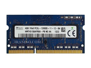 رم لپ تاپ 4 گیگ SK Hynix DDR3-PC3L-10600s MHZ 1.35V