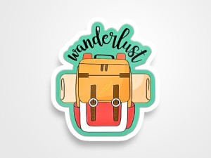 استیکر backpack