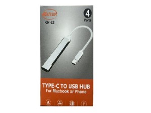 هاب 4 پورت KAISER TYPE C KH-22 USB3