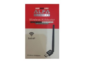 دانگل شبکه وای فای (Wi-Fi) آنتن دار آلفا (ALFA) مدل UW10