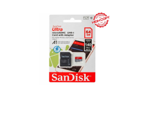 رم سندیسک مدل SanDisk ULTRA 140MB A1 C10 64GB گارانتی مادام العمر