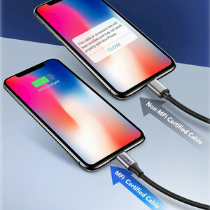 کابل تبدیل usb-c به لایتنینگ یوگرین مدل US304 طول 1 متر