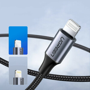 کابل تبدیل usb-c به لایتنینگ یوگرین مدل US304 طول 1 متر