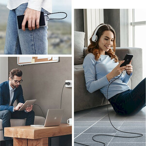 کابل تبدیل usb-c به لایتنینگ یوگرین مدل US304 طول 1 متر