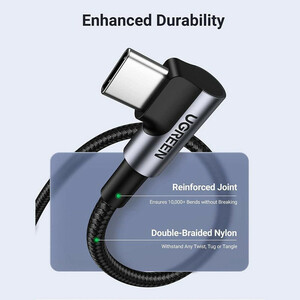 کابل USB-C یوگرین مدل US334-70643 طول 1 متر