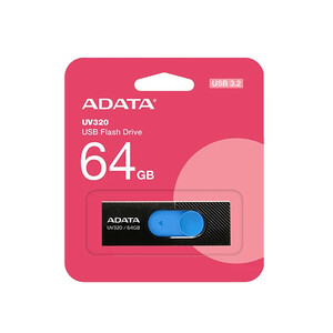 فلش مموری USB 3.2 ای دیتا مدل UV320 ظرفیت 64 گیگابایت