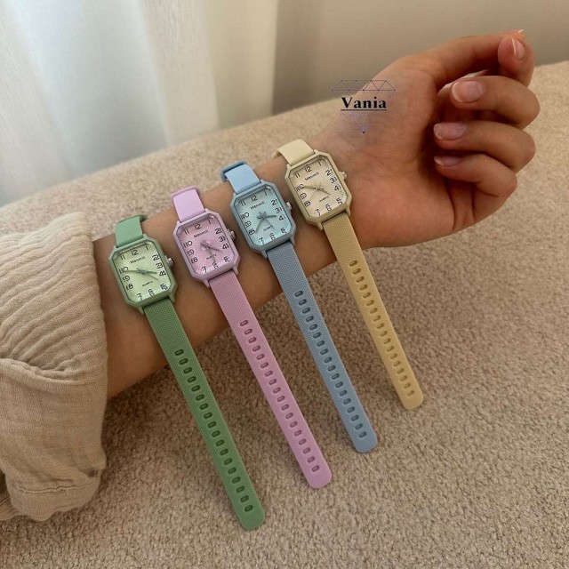 ساعت رنگی مانمیلی سیلیکونی کدAs1049