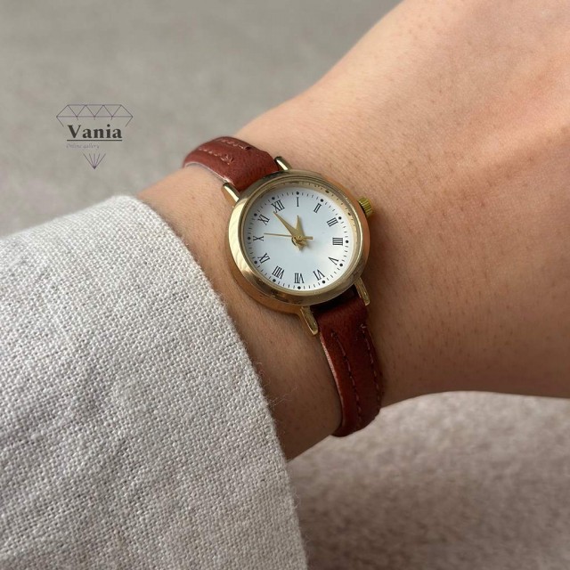 ساعت بند چرمی تینی کد As1067