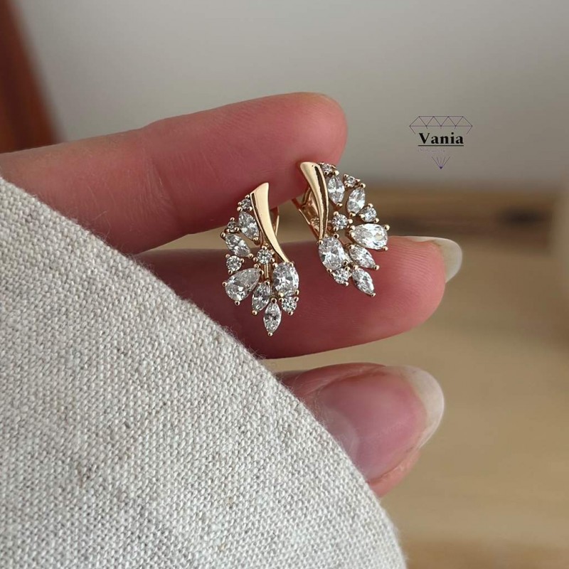 گوشواره حلقه ای فرشته ژوپینگ کدAs1077