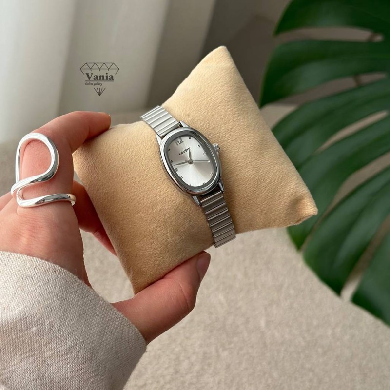 ساعت کوشی بیضی مینیمال کد As1174