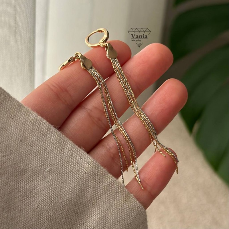 گوشواره آویز مرمر ژوپینگ کد As1184