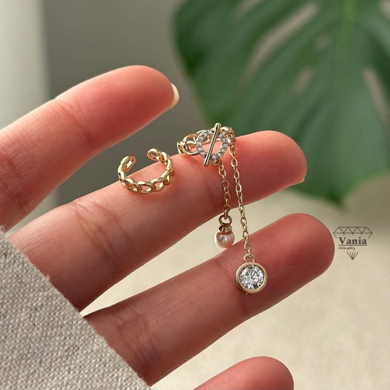 گوشواره ایرکاف ژوپینگ کد As1193